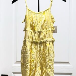 Arizona Jean Company Lemon Floral Dress